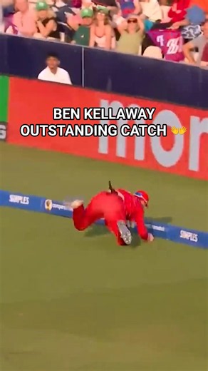A sensational catch from Ben Kellaway ✨👏