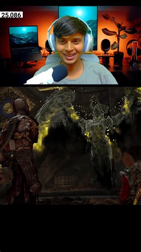 Kratos vs Valkyrie Gunner Queen 👑 | Impossible Fight Won #viral #gaming #godofwar