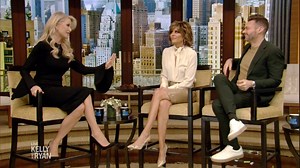 Eeek! A spider! Christie Brinkley | Live with Kelly and Mark