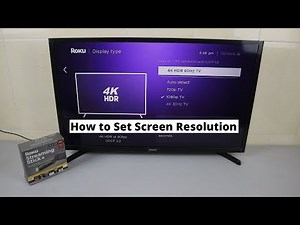How to Change Screen Resolution on Roku Streaming Stick Plus