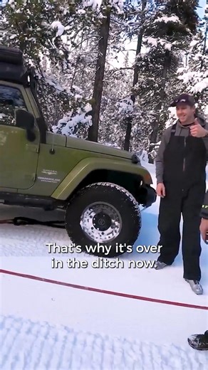 No brakes, no problem! 💪 #towtruck #recovery #snowmobile | Casey LaDelle