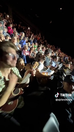 AJR Violin Performance in the Audience