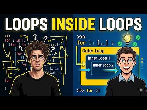 Nested Loops in Python (Explained with Easy Examples)