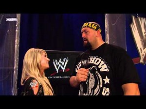 Kelly Kelly & Big Show Backstage Segment