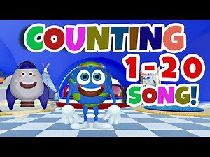 Number song 1-20 for kids preschool and Dance | Sing along | Count by 1s to 20 | Playful Planet