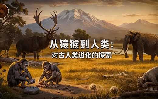[中配]从猿猴到人类：对古人类进化的探索 - EarlyHumans