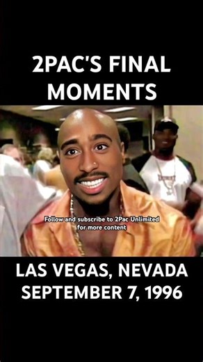 2Pac's final moments in Las Vegas before getting shot #2pac #tupac #rap #shorts #fyp