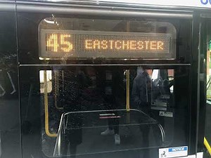 The Bee-Line System || W45 Bus Announcements To Eastchester || Via Pelham Road & North Avenue