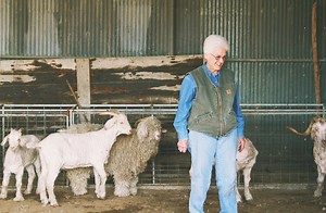At 80 years young, Barbara still feeds goats twice a day on her Texas ranch located just north of San Antonio in the beautiful Texas Hill Country. 🐐 Join Marji as she visits Barbara's herd of Boer and Angora goats and digs deep into the hardest words Barbara has ever heard, "Where's Daddy?" | FarmHer
