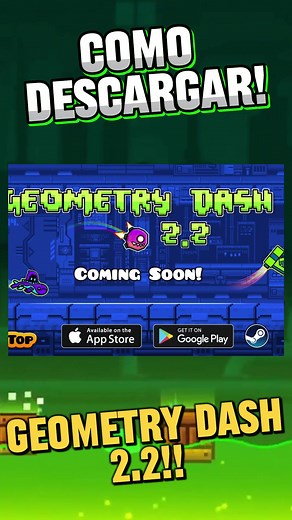 Descargar Geometry Dash 2.2 Fácilmente