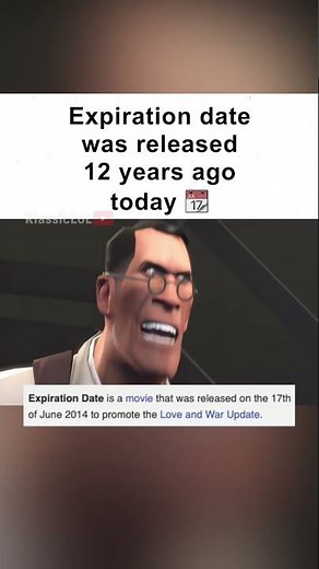 TF2 Expiration Date Anniversary 🥳 (meme)
