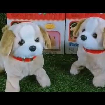 Jumping Walking and Barking Dog Soft Toy Fantastic Puppy Battery Operated Flip Jumping Talking Dog 🐶