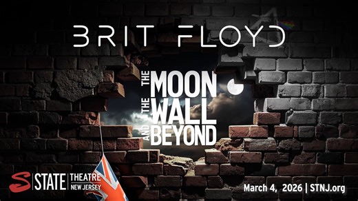 In less than a week, Brit Floyd returns to STNJ! On March 4th, they bring their 2026 world tour, The Moon, The Wall and Beyond...this monumental new production celebrates two of the most iconic and influential albums in rock history—Pink Floyd’s The Dark Side of the Moon and The Wall. If you like Pink Floyd, don't miss this show! https://bit.ly/4n43fnP | State Theatre New Jersey