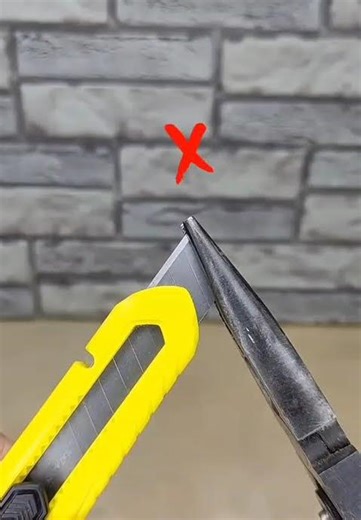Smart Trick To Snap Off Utility Knife Blades