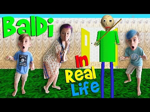 Baldi's Basics In Real Life! Scavenger Hunt (FUNhouse Family)
