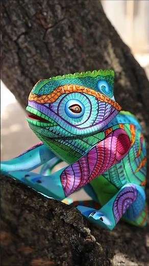 How Mexican alebrije are made | Oaxaca wood carving