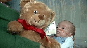 13K views · 62 reactions | A man who spent more than a year of his young life confined to a hospital bed saw our story in October featuring a Halloween costume contest for babies in the NICU. He's the founder of "The Bear Hug Project," and wanted to do more for the babies. via.fox6now.com/QLZbO | FOX6 News Milwaukee | Facebook