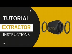 EXTRACTOR (350m3/h - 210cfm) AND FILTERS FOR GROW TENT SECRET JARDIN.