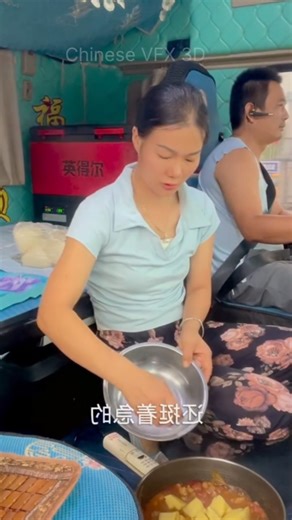 great couple truck driving job and cooking food for drivers. #truckesvlogs #truckdriving #travel