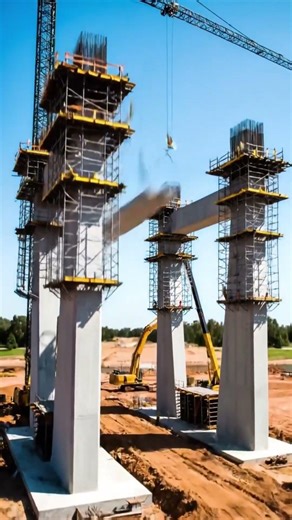 From ground to skyline, this is how infrastructure gets built. 🏗️#CivilEngineering