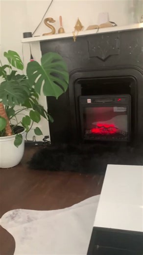 Still trying to figure out how it works😁#fireplace #insert