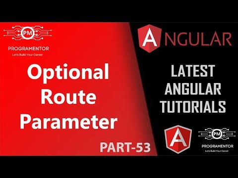 53 | Optional Route Parameters In Angular Routing | Routing Angular | Angular Tutorial (Hindi/Urdu)