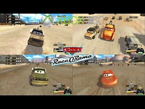 Cars Race-O-Rama Xbox 360 Gameplay 100% Story Mode Part 39: BONUS CONTENT: RUSTBUCKET [2025]