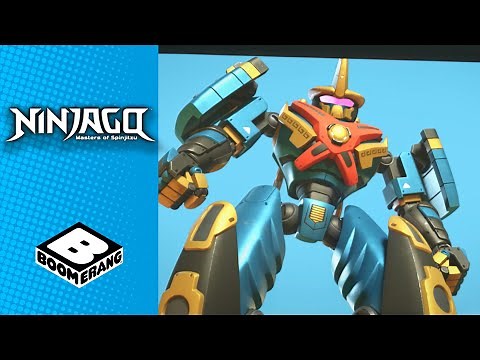 Ninjago | Samurai X Mech in action | Boomerang UK
