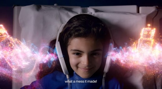 MRI noises scared children. But what if they were part of an audiobook?