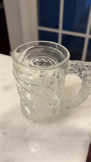 My 1995 Batman Forever McDonald’s mug that I ordered off eBay finally came It’s so sweet