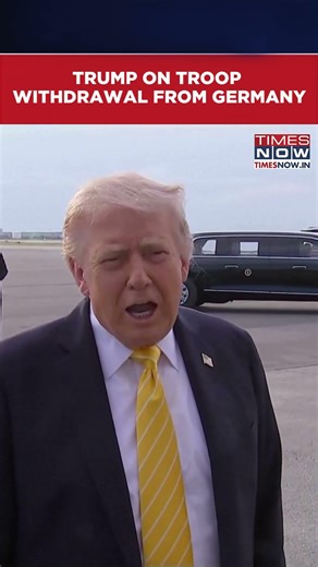 Trump Administration To Pull 5,000 Troops From Germany | Trump Vs NATO #shorts