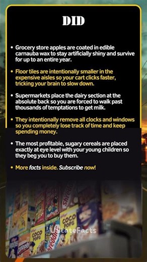 How Supermarkets Secretly Brainwash You