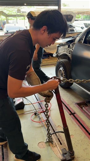 Toyota Revo Structural Repair Done Right #carrepair #ซ่อมรถ