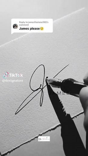 Customized Signature Ideas for James