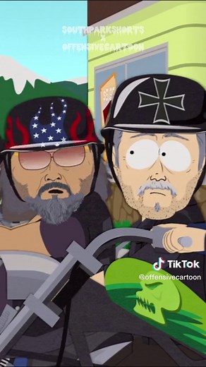 Cartman Confronts Bikers in South Park