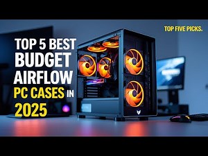 Top 5 Best Budget Airflow PC Cases in 2025 [Watch Before You Buy 2025].