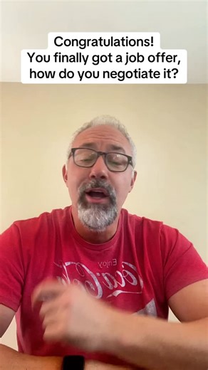 Video 577 Congratulations! You finally got a job offer, so now how do you negotiate this? Well here are the steps to be successful. 1. Never accept the offer over the phone. Start by thanking them for the offer, and telling them you are excited to join the team. 2. Ask them to email you the offer so that you can review it and get back to them. 3. Everything is negotiable at this point. Salary, benefits contribution, PTO, phone/car/internet/computer allowance. 4. I don’t advise asking for over $1