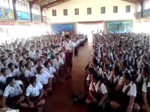 Samoan Students Perform Awesome Handclapping Routine