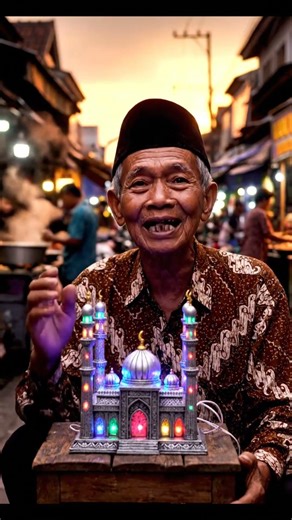 VIRAL Miniatur Masjid kakek #shorts #islam #miniaturmasjid