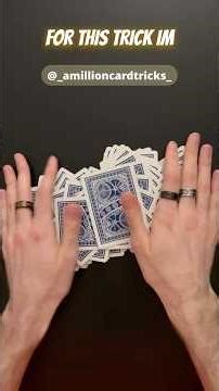 Awesome Mentalism Card Trick - Performance #magic #tricks #performance