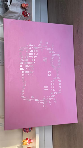 tzefits on Instagram: "kawaii hello kitty painting by me ⋆ ˚｡⋆୨୧˚"