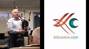 5 times Grade 1 World Championship winning Pipe Major Robert Mathieson chooses G1 Double Platinum reed and chanter combo at instructors recital, Balmoral School of Piping & Drumming. | G1Reeds.com