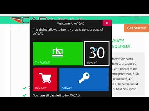 Download and install AViCAD