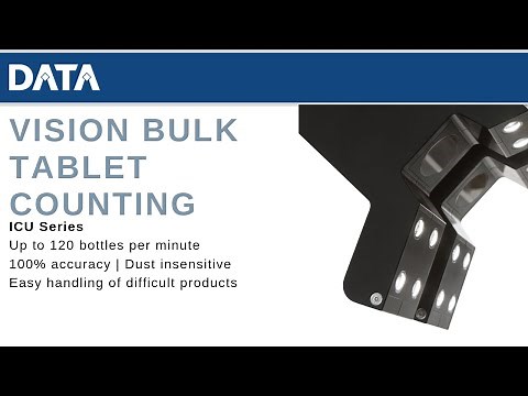 Tablet Counter | Vision Bulk Tablet Counting Machine | 100% Accuracy | ICU Series