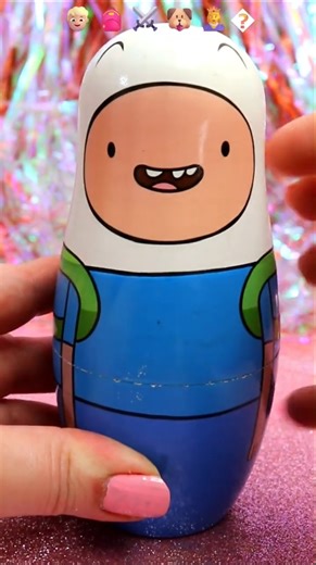 ASMR UNBOXING Adventure Time Nesting Doll Review❤️#shorts #asmr #adventuretime #nostalgia #trending