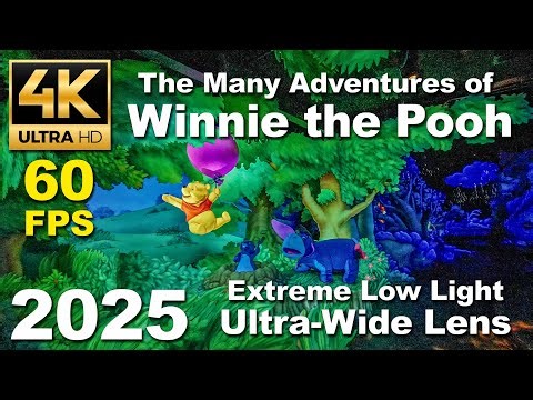 The Many Adventures of Winnie the Pooh [4K/60fps] - Disneyland (Anaheim, California)