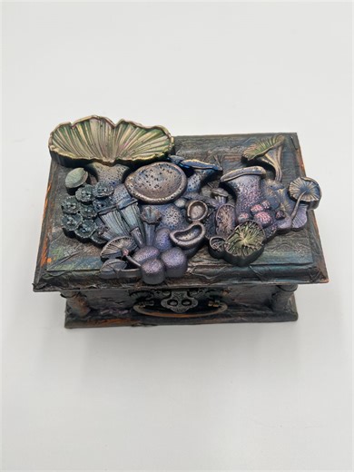 Magic Mushroom Trinket Box - Etsy