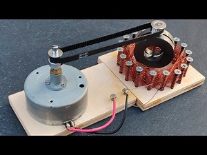 Free Energy Copper Coil Generator