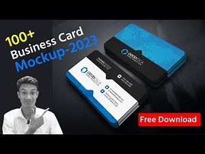 100+ Business Card Mockup Free Download | Business Card Mockup Free Download MiLon Graphic