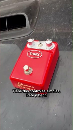 Pedal de Efecto T-REX Tonebug Chorus/Flanger para Guitarra Electrica #famusic